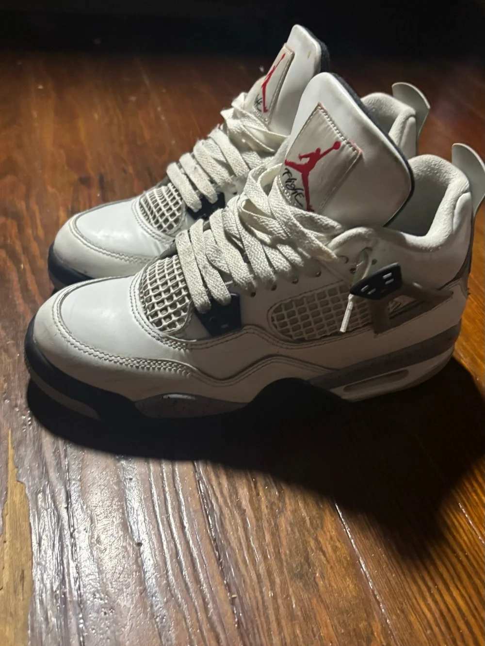 Jordan 4 White Cement